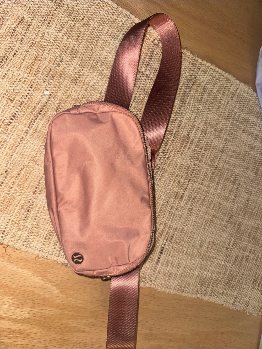 lululemon athletica Rose Pink Crossbody Belt Bag